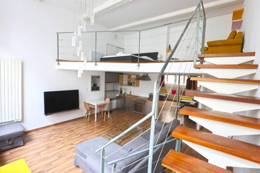 Ideal Pros Et Tourisme - Le Loft De Guise Avec Parking Prive Apartamento Nancy Exterior foto